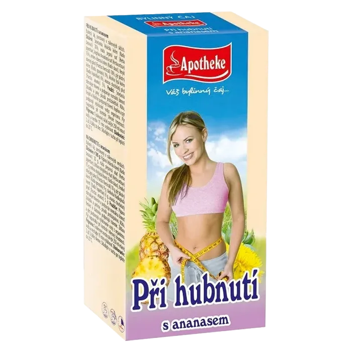 Apotheke čaj při hubnutí s ananasem 20x1,5 g